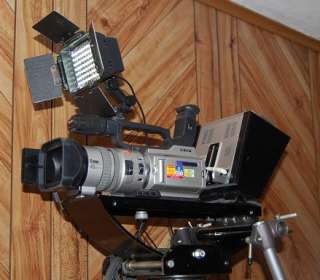 Sony Handycam DCR VX2000 NTSC Camcorder   And Professional Tripod 