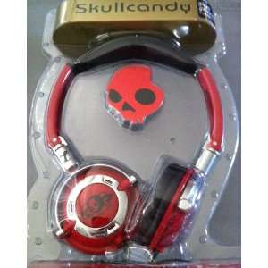  Skullcandy Headphones Lowrider Red Electronics