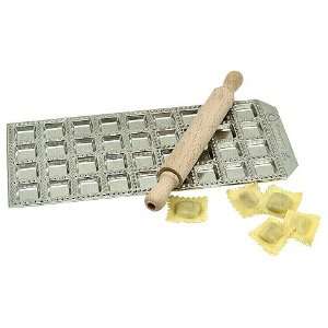  Ravioli Maker 36 Cup with Rolling Pin by Risoli Kitchen 