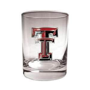  Texas Tech Red Raiders Rocks Glass