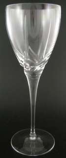 Lenox Crystal Sea Swirl Water Goblet Stemware Stem Glass  