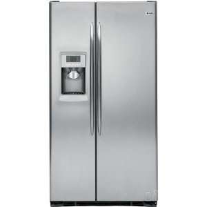 com GE Profile 23.1 cu. ft. Counter Depth Side by Side Refrigerator 