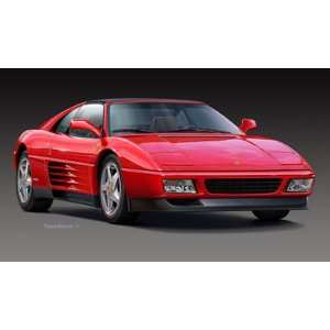  REVELL OF GERMANY   1/24 1989 Ferrari 348TS Sports Car (D 