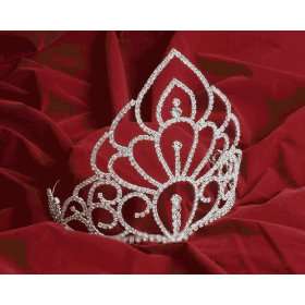    Sunnywood 3948 Silver Rhinestone Queen Crown