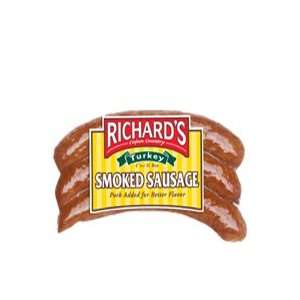 RICHARDS Turkey Smoked Sausage Grocery & Gourmet Food