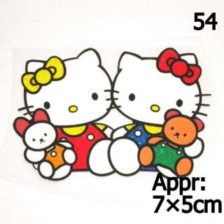 HELLO KITTY hellokitty super collection iron on transfer patch for 