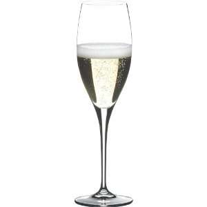  Riedel Heart to Heart Crystal Champagne Wine Glass, Set of 