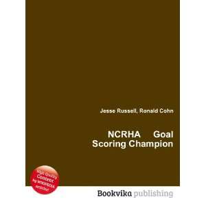  NCRHA Goal Scoring Champion Ronald Cohn Jesse Russell 