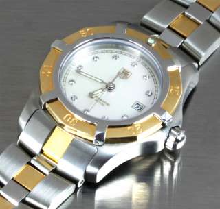 Ladies TAG Heuer 2000 Exclusive Watch WN1355 Diamond  