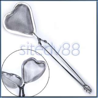 Stainless Steel Spoon Tea Leaf Infuser Strainer Filter  