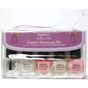 Sally Hansen French Nail Polish Manicure Kit, Classic French. Contains 