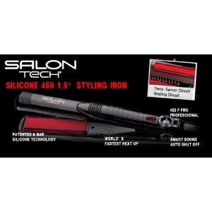  Salson Tech Silicone 450 1.5 Styling Flat Iron Beauty