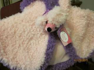Baby Girl Toddler Cape coat pink poodle NWT Lola Collection OMG Too 