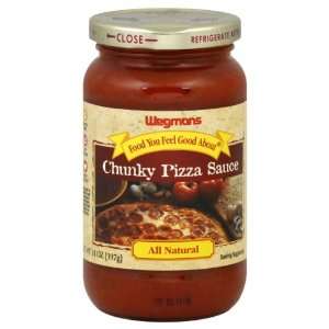  Wgmns Food You Feel Good About Pizza Sauce, Chunky, 14 Oz 