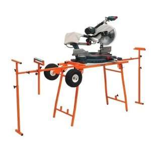   Professional Meter Saw Stand with Pneumatic Tires
