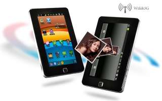NEW Android 2.2 Tablet Cell Phone GSM 7 Touchscreen WIFI CAMERA MP4 