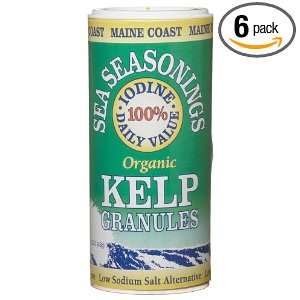 Maine Coast Sea Seasonings Kelp Granules, 1.5 Ounce Units (Pack of 6 