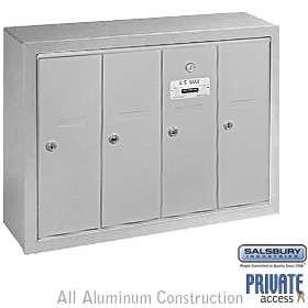 Salsbury Commercial Apartment Mailbox Surface Recessed  