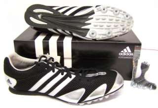Adidas 561707 Cosmos 07 Track & Field Spikes Shoes Mens Sz 11 Black 