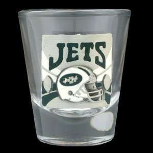  New York Jets NFL Round Shot Glass