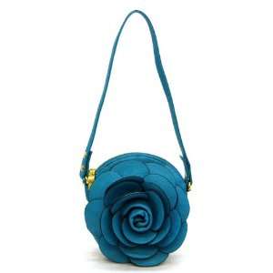   Purse / Handbag w/ Full Floral Accent & Two (2) Removable Shoulder