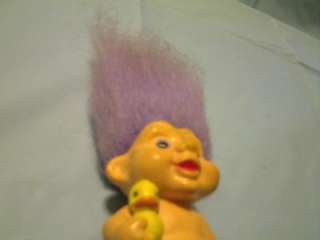 VERY RARE APPLAUSE 3 MAGIC TROLL BABY DOLL HARD RUBBER  