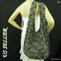   Crossbody Bag Purse Celtic Knot Thai Cotton Travel New XL BTP  