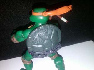 TEENAGE MUTANT NINJA TURTLES MICHAELANGELO W WEAPON NM+ 2002 TMNT 