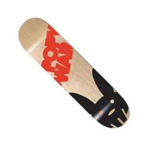  Popwar   Bunny Skateboard Deck (7.625 x 31.5) Sports 