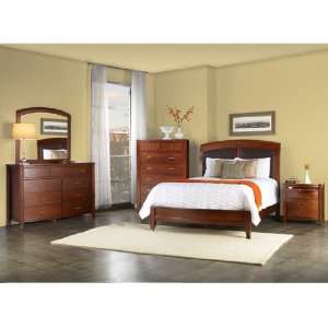  Brighton Leather Sleigh Bedroom Set (California King) by 