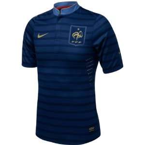  France Soccer Blue Nike Home Authentic Jersey Sports 