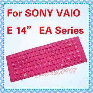 Hot Pink SONY VAIO 14 in EA Series Keyboard Cover Skin  