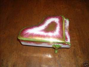 VINTAGE PIANO SHAPED HAND PAINTED TRINKET BOX BY ARDALT  