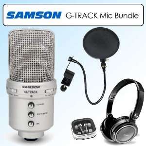  Samson G TRACK USB Condenser Microphone Audio Interface 