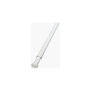    White 36   60 Oval Tension Adjustable Curtain Rod