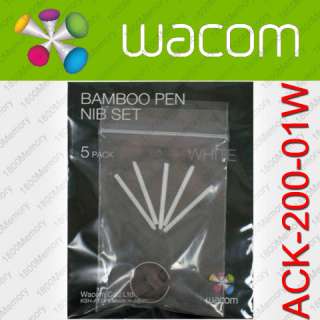 Wacom 5 White Standard Pen Nibs Bamboo Graphire Intuos3  