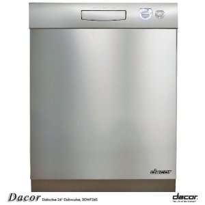   Stainless Steel Dishwasher with Front Control DDWF24S Appliances