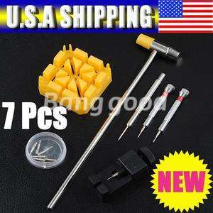 Pieces PC Watch Repair Tool Kit Set Pin Strap Remover  
