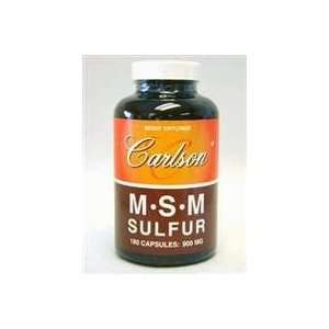  Carlson Labs MSM Sulfur 180 caps