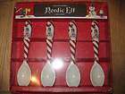 Williams Sonom​a Nordic Elf Spoons Set Of 4 NEW