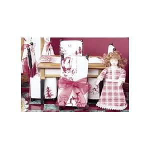 Miniature Old World Christmas Toile Dressups & Linen Set sold at 