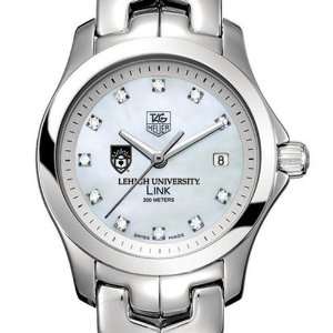 Lehigh University TAG Heuer Watch   Womens Link with Mother of Pearl
