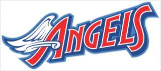 Anaheim Angels #4 MLB Team Logo 8.75 x 3.75 decal NEW  