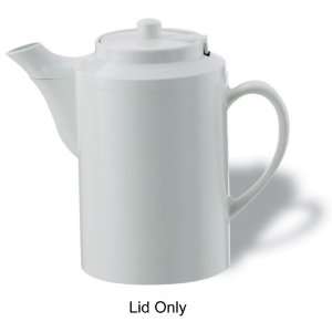    Service Ideas White Teapot Replacement Lid   TPLWH