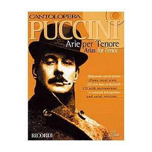  Cantolopera Puccini Arias for Tenor Musical Instruments