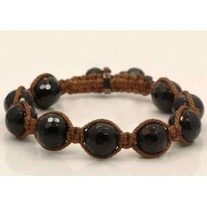  Tibetan Bead String Bracelet B1543 ball, 12mm 7in 