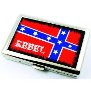  Rebel Confederate Flag Cigarette Case (For King Size & 100 