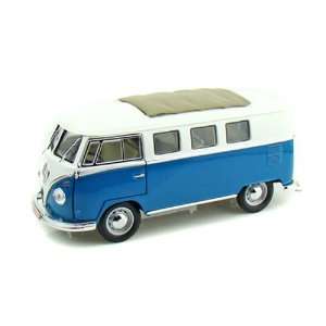  1962 VW Micro Bus 1/18 Blue Toys & Games