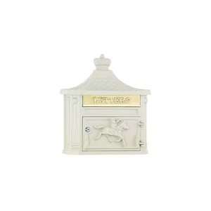   Victorian Locking Wall Mount Mailboxes in Stucco