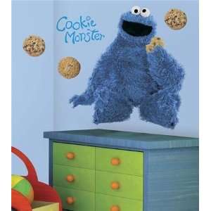 Sesame Street Cookie Monster Giant Wall Applique  Kitchen 